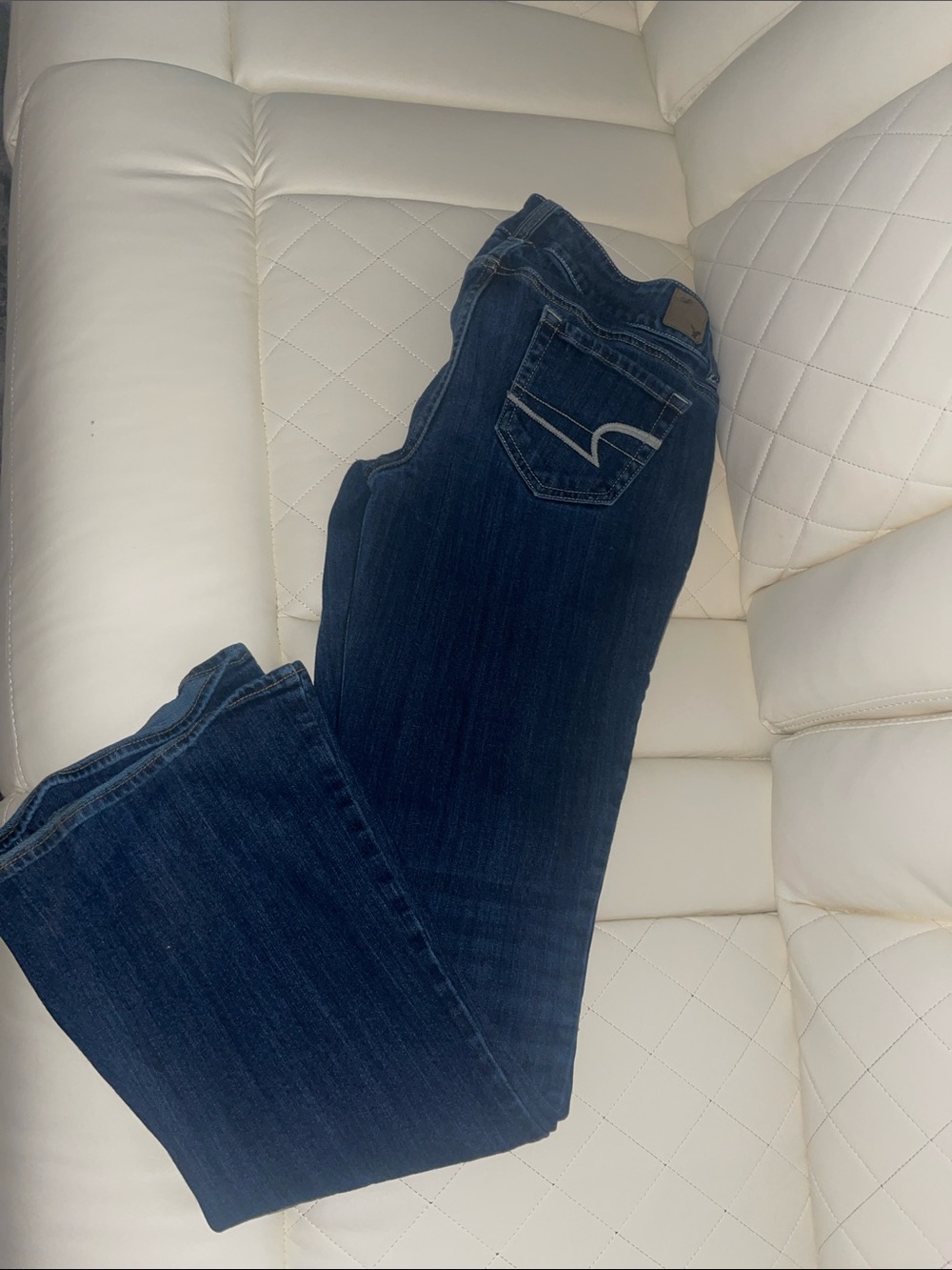 American Eagle Outfitters Dark Blue Boot Cut Jeans